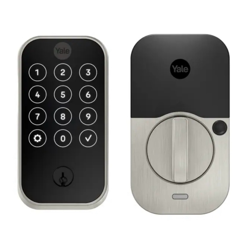 Yale Assure Lock 2 Satin Nickel Smart Bluetooth Touchscreen Keypad Deadbolt Lock